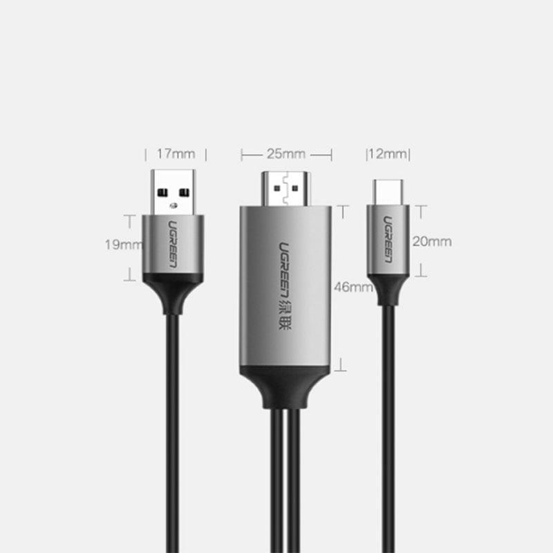 usb type-c to hdmi 1.5 met ugreen 50544