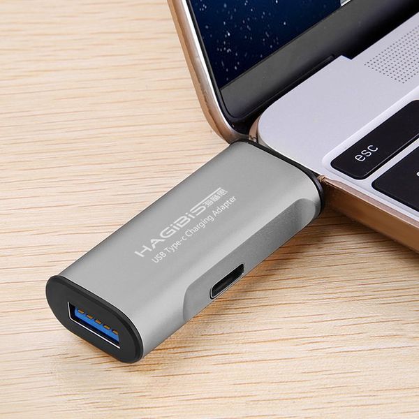 USB-C USB type-C ra USB 3.0 AF OTG - USB-C PD 20V sạc cho Macbook Smartphone Hagibis - Phụ Kiện Điện Tử Việt Nam
