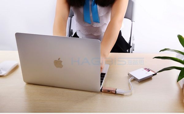 USB-C USB type-C ra USB 3.0 AF OTG - USB-C PD 20V sạc cho Macbook Smartphone Hagibis - Phụ Kiện Điện Tử Việt Nam