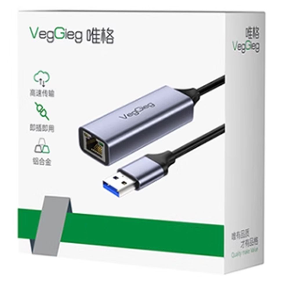 USB 3.0 sang RJ45 LAN Gigabit VegGieg V-K306 - Phụ Kiện Điện Tử Việt Nam