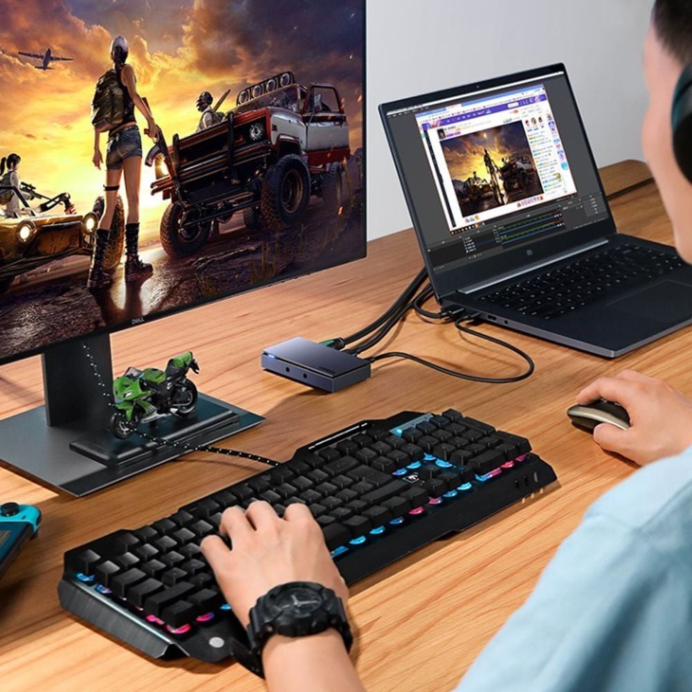 Thiết bị ghi hình 4K hỗ trợ livestream qua cổng USB type C, USB capture HDMI Ugreen 10937 - Phụ Kiện Điện Tử Việt Nam