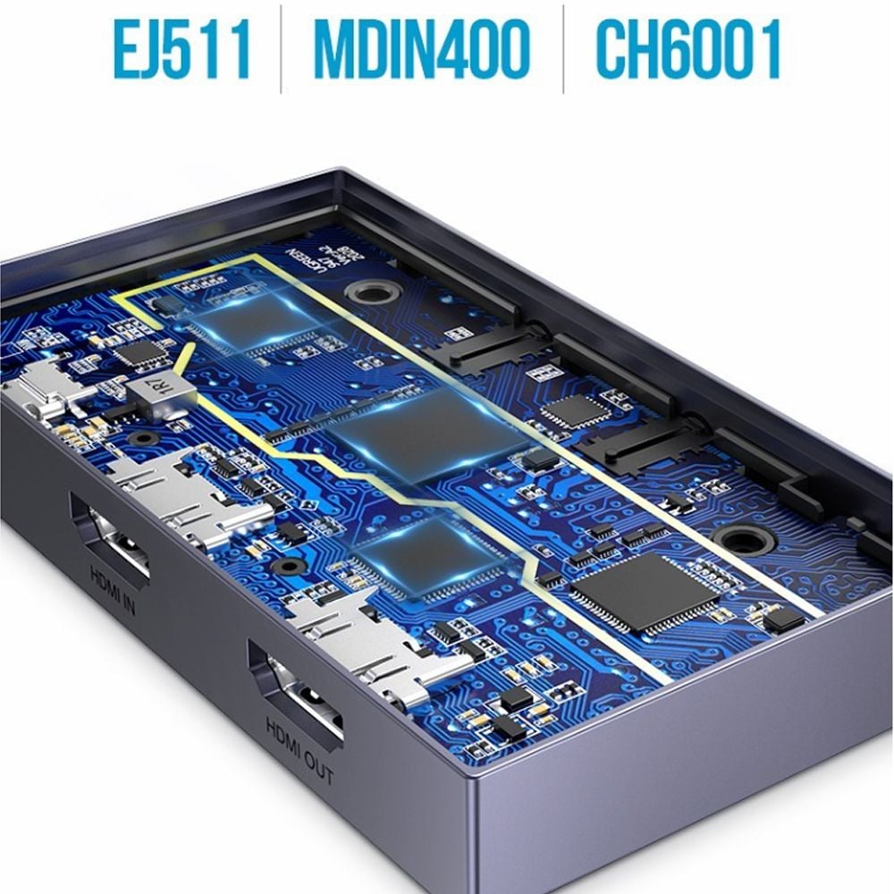 Thiết bị ghi hình 4K hỗ trợ livestream qua cổng USB type C, USB capture HDMI Ugreen 10937 - Phụ Kiện Điện Tử Việt Nam
