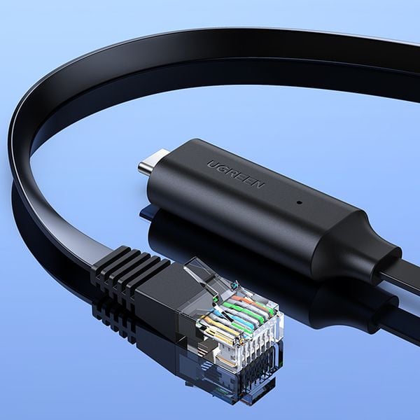Cáp lập trình console USB - Type C RJ45 dài 1.5m chíp FTDI UGREEN 80186 - Phụ Kiện Điện Tử Việt Nam