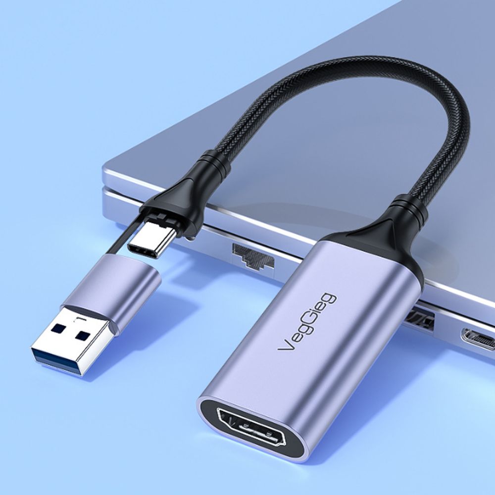 USB ghi hình live streaming HDMI chuẩn full HD 1080P@60Hz VEGGIEG V-Z632 - Phụ Kiện Điện Tử Việt Nam