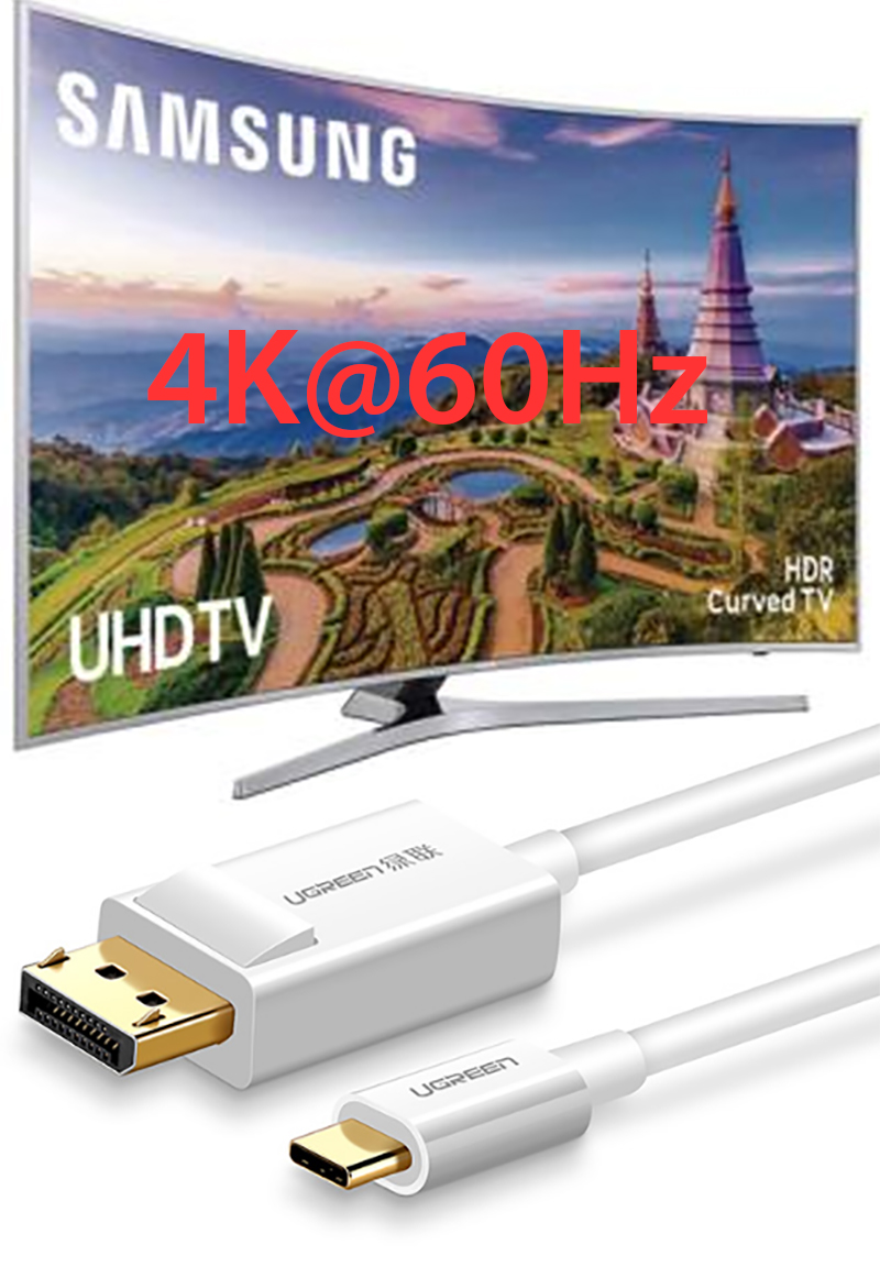 ugreen 40420 usb-c ra displayport 1.5 met