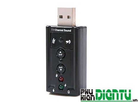 USB Sound Adapter 7.1Channel - Phụ Kiện Điện Tử Việt Nam
