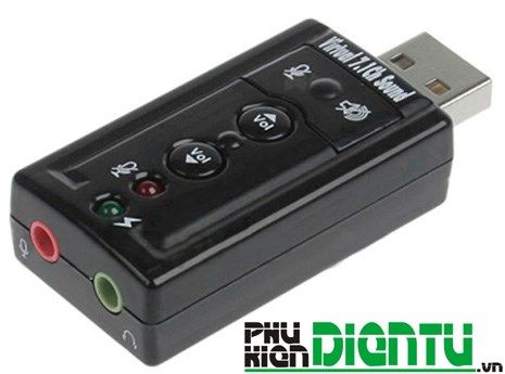 USB Sound Adapter 7.1Channel - Phụ Kiện Điện Tử Việt Nam