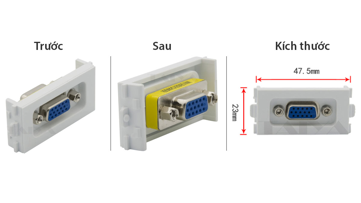 vga wall plate