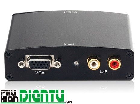 Bộ chuyển đổi VGA và Audio sang HDMI 1080P - Phụ Kiện Điện Tử Việt Nam