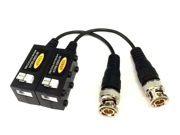 Video Balun HDCVI, CVBS, AHD, HDTVI 1080P - Khuếch đại mở rộng tín hiệu cáp đồng trục qua dây mạng dây điện - Phụ Kiện Điện Tử Việt Nam