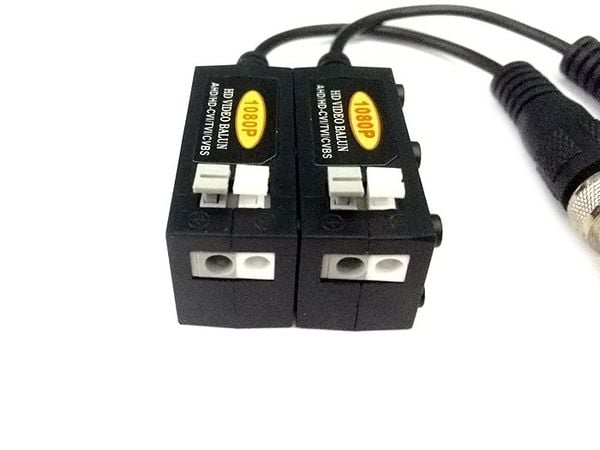 Video Balun HDCVI, CVBS, AHD, HDTVI 1080P - Khuếch đại mở rộng tín hiệu cáp đồng trục qua dây mạng dây điện - Phụ Kiện Điện Tử Việt Nam
