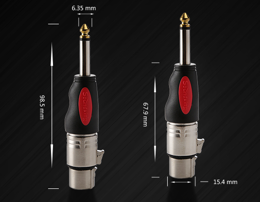 Đầu giắc âm thanh chuyển đổi 6.5mm mono sang XLR Soundking - Phụ Kiện Điện Tử Việt Nam
