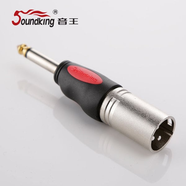 Đầu giắc âm thanh chuyển đổi 6.5mm mono sang XLR Soundking - Phụ Kiện Điện Tử Việt Nam