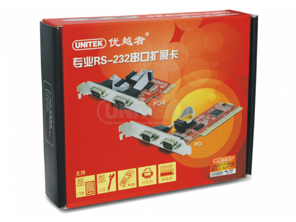 Card PCI to 2 RS232 Unitek Y-7503 chính hãng - Phụ Kiện Điện Tử Việt Nam