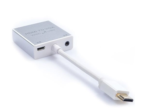 HDMI - Mini HDMI sang VGA + Audio Adapter 20Cm Z-TEK ZY-097 - Phụ Kiện Điện Tử Việt Nam