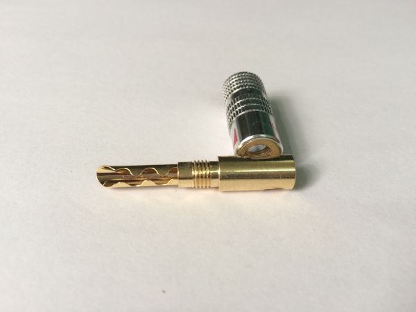 Rắc bắp chuối răng cưa Nakamichi - Jack cắm răng cưa audio cho loa amplifier mạ vàng ( 1 chiếc) - Phụ Kiện Điện Tử Việt Nam