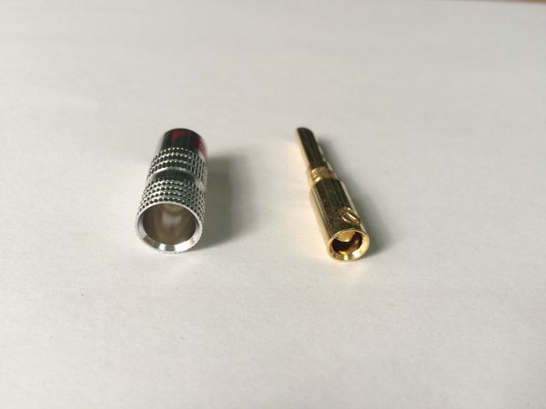 Rắc bắp chuối răng cưa Nakamichi - Jack cắm răng cưa audio cho loa amplifier mạ vàng ( 1 chiếc) - Phụ Kiện Điện Tử Việt Nam