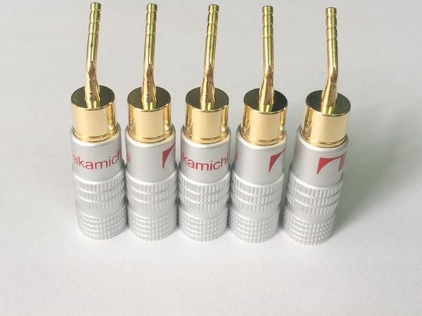 Rắc Audio mỏ chim Nakamichi, rắc Audio cắm mỏ chim cho loa amplifier mạ vàng (1 chiếc) - Phụ Kiện Điện Tử Việt Nam