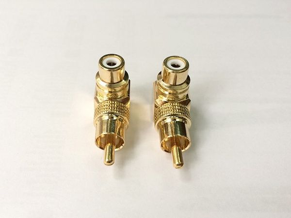 Đầu đổi AV/RCA đực sang cái bẻ góc (1 chiếc) - Phụ Kiện Điện Tử Việt Nam