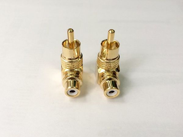 Đầu đổi AV/RCA đực sang cái bẻ góc (1 chiếc) - Phụ Kiện Điện Tử Việt Nam