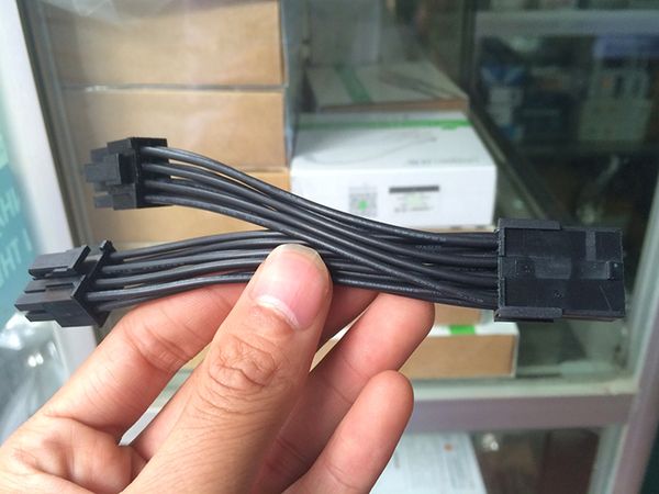 Cáp chia nguồn 8pin GPU ra 2 8pin PCI-E card màn hình 2+6 - Phụ Kiện Điện Tử Việt Nam