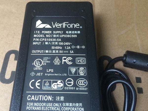 Nguồn 9V5A chính hãng VeriFone - Phụ Kiện Điện Tử Việt Nam