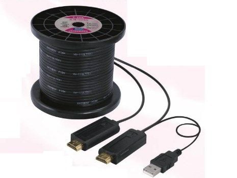 Cáp HDMI quang 50m Z-TEK ZY-040 làm bằng các sợi cáp quang học tốc độ truyên 16Gbps - Phụ Kiện Điện Tử Việt Nam