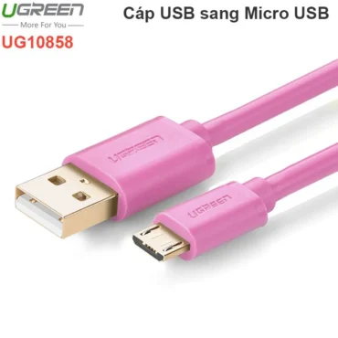 Cáp sạc Điện thoại Smartphone máy tính bảng USB AM sang Micro USB 1 mét Ugreen 10858 - Phụ Kiện Điện Tử Việt Nam