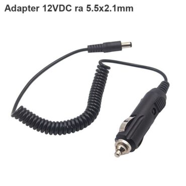 Tẩu sạc đổi nguồn 12V cắm trên xe hơi ra chuẩn 5.5x2.1mm cho Wifi Màn hình - Phụ Kiện Điện Tử Việt Nam