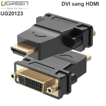 Đầu chuyển đổi DVI-I Female to HDMI Male Ugreen 20123 - Phụ Kiện Điện Tử Việt Nam