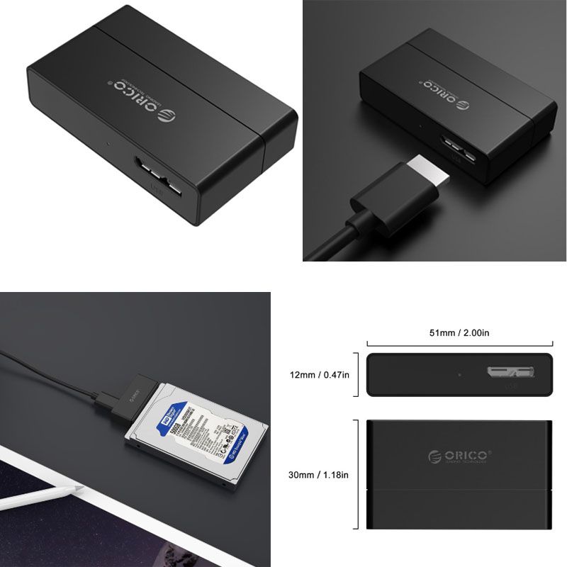 USB 3.0 sang SATA đọc dữ liệu HDD SSD 2.5 Orico 21UTS - Phụ Kiện Điện Tử Việt Nam