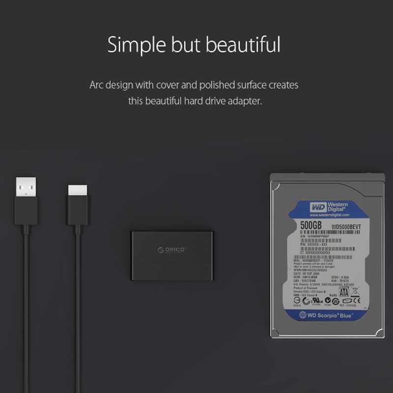USB 3.0 sang SATA đọc dữ liệu HDD SSD 2.5 Orico 21UTS - Phụ Kiện Điện Tử Việt Nam