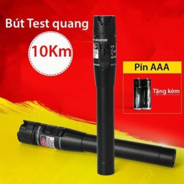 Bút test cáp quang 10km | Bút soi sợi quang | Đèn laser test quang - Phụ Kiện Điện Tử Việt Nam