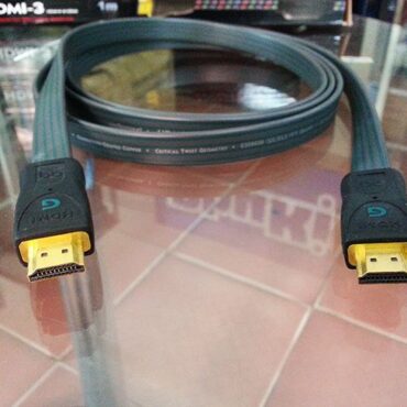 Cáp HDMI 1m Audioquest HDMI-G dây dẹt, hỗ trợ full HD1080p, đầu mạ vàng 24K - Phụ Kiện Điện Tử Việt Nam
