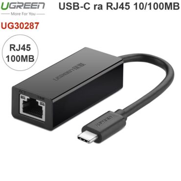 USB 3.1 Type C 10/100Mbps Ethernet Adapter UGREEN 30287 - Phụ Kiện Điện Tử Việt Nam
