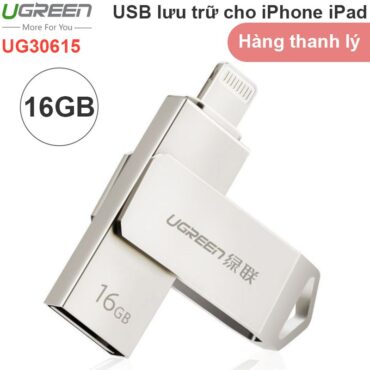 USB lưu trữ dữ liệu cho iPhone iPad iPod 16GB Ugreen 30615 - USB lightning 16G - Phụ Kiện Điện Tử Việt Nam
