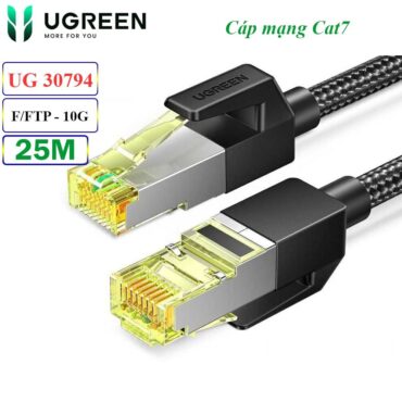Cáp mạng F/FTP Cat7 Ugreen tốc độ 10Gbps NW150 30794 - Phụ Kiện Điện Tử Việt Nam