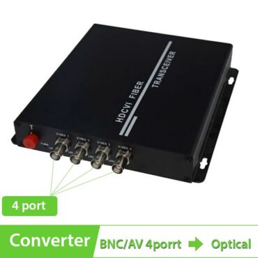 Bộ chuyển đổi 4 kênh Video sang Quang cho Camera AHD, HD CVI, HD TVI - Phụ Kiện Điện Tử Việt Nam