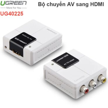 Bộ chuyển tín hiệu AV (3RCA) ra HDMI 1080P UGREEN 40225 - Phụ Kiện Điện Tử Việt Nam