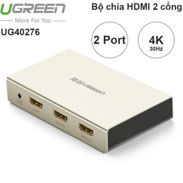 Bộ chia HDMI 2 cổng 4K 30Hz Ugreen 40276 - Phụ Kiện Điện Tử Việt Nam