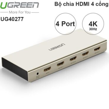 Bộ chia HDMI 4 cổng 4K 30Hz Ugreen 40277 - Phụ Kiện Điện Tử Việt Nam