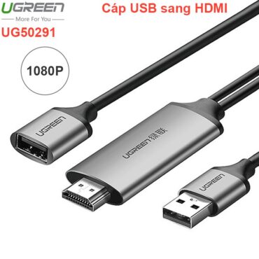 Cáp USB ra HDMI - Cáp Micro USB USB-C Lightning to HDMI 1080P 1.5 mét UGREEN 50291 - Phụ Kiện Điện Tử Việt Nam
