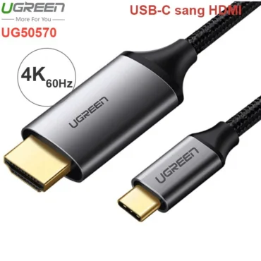 Cáp USB-C ra HDMI 4K60Hz 1.5 mét Ugreen 50570 - Phụ Kiện Điện Tử Việt Nam