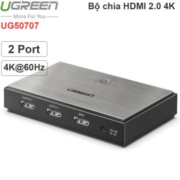 Bộ chia HDMI 2.0 1 ra 2 4K60Hz UGREEN 50707 - Phụ Kiện Điện Tử Việt Nam