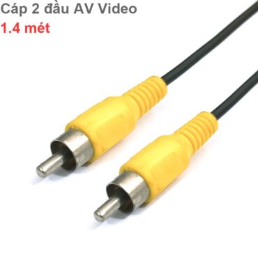 Cáp AV RCA sang AV RCA video 1.4 mét - Phụ Kiện Điện Tử Việt Nam