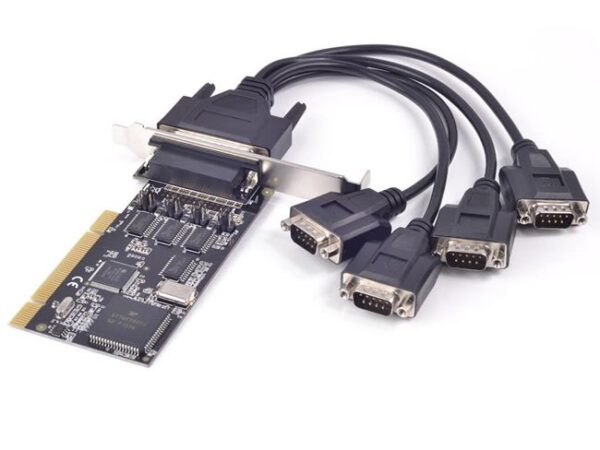 Card chuyển đổi PCI to 4 COM (RS232) Syba FG-PMIO-V4T-004V