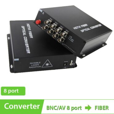 Bộ chuyển đổi 8 kênh Video sang Quang cho Camera AHD, HD CVI, HD TVI - Phụ Kiện Điện Tử Việt Nam
