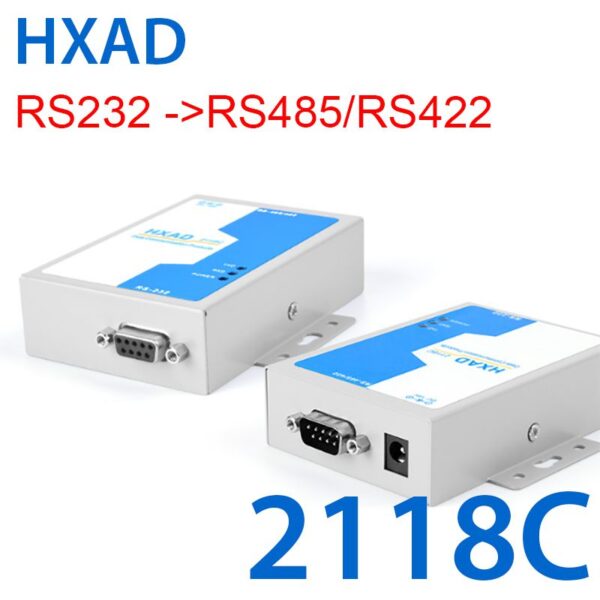 Bộ chuyển đổi RS232 to RS422/RS485 5km HXAD 2118C