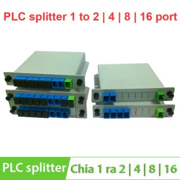 Hộp chia quang SC - PLC Splitter Optical SC 2 port | 4 port | 8 port | 16 port - Phụ Kiện Điện Tử Việt Nam