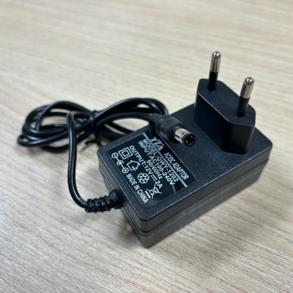 Nguồn adapter DC 12V2A chân 5.5*2.5mm 24W chính hãng TTA QWY-1202 - Phụ Kiện Điện Tử Việt Nam